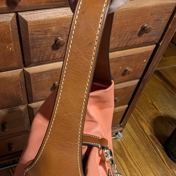 Dooney & Burke Hobo Tangerine Orange - Picture 10 of 12